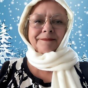 Cozy White Winter Scarf